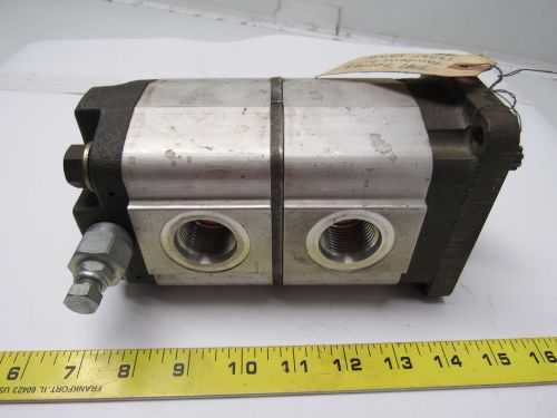 Commercial Shearing P11 Tandem Hydraulic Pump W/Relief Valve