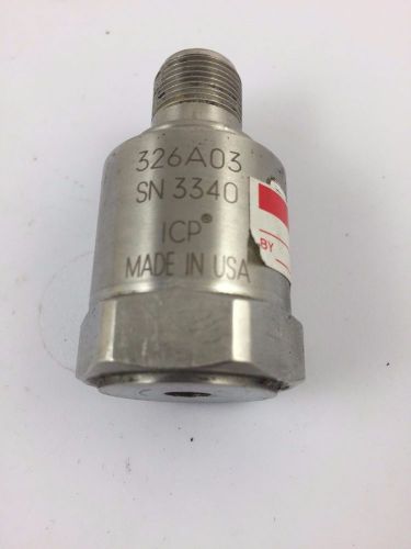 ICP IMI Accelerometer Vibration Transmitter 326A03 2 pin A