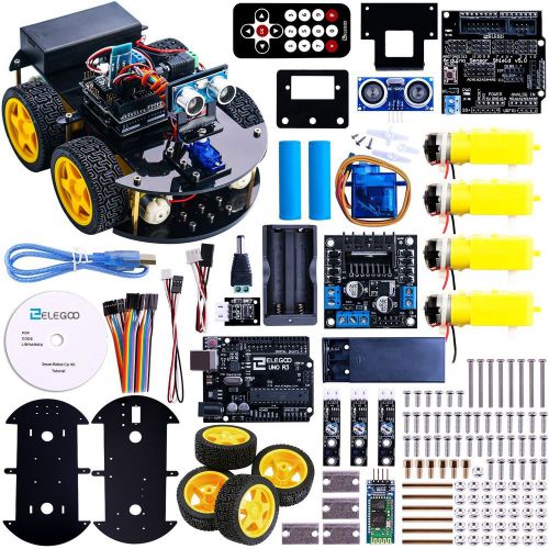 Project Smart Robot Car Kit Link Tracking Module Sensor RC Toy Car for Kids