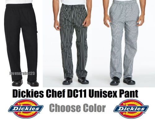 Dickies Chef Wear DC11 Unisex Men Women Chef Pant Choose Size &amp; Color Ships Free