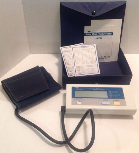 A&amp;D Digital Blood Pressure Meter Monitor Cuff UA-731 - Fast Shipping