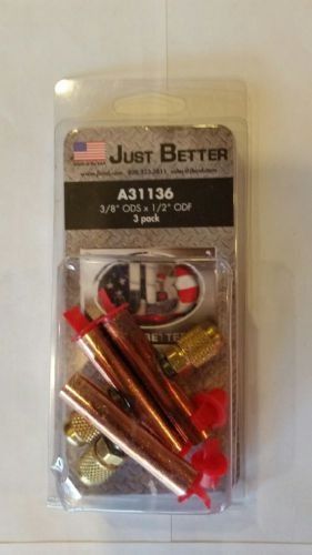 A31136 copper tee access, 3/8 o.d., pk 3 for sale