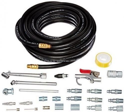Primefit IK2004-2 50-Foot PVC Air Hose With 25-Piece Air Accessory Kit And