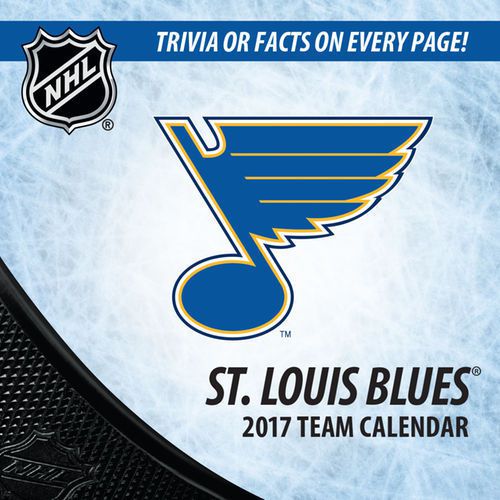 St. Louis Blues 2017 Box Calendar