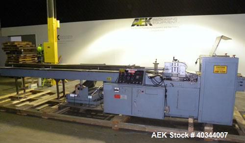 Used- shanklin horizontal side seal shrink wrapper, model f-5b. capable of speed for sale