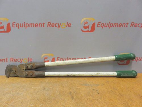 Greenlee Manual Cable Ratchet Cutter 31&#034;