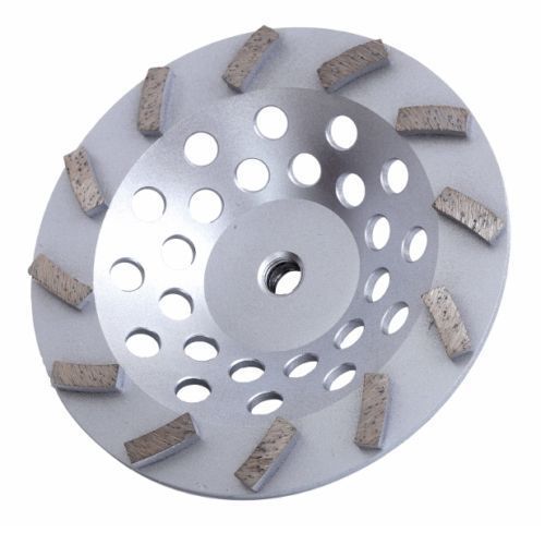 7&#034;x 12seg heavy duty turbo diamond cup wheel 4 concrete block grinding for sale
