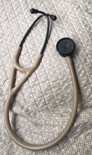 Littmann Cardiology III Stethoscope Black Edition Tan Tubing