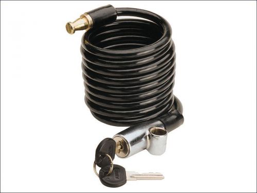 Abus mechanical - 1950/120 recoil keyed cable lock 7mm x 120cm black for sale