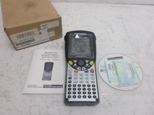 Psion teklogix 7525c-g1 workabout pro barcode scanner w/ windows mobile 5.0 for sale