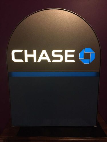 Chase Lighted Bank Sign