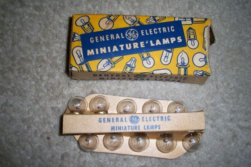 General Electric Miniature Lamps #1482  Box of 10