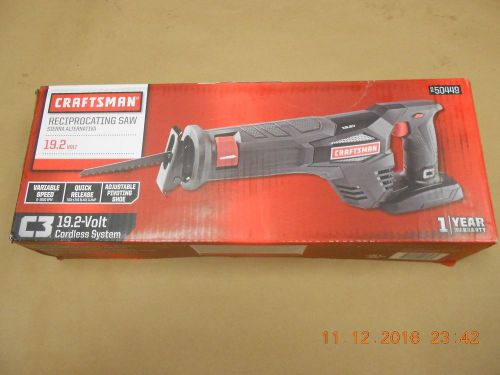 CRAFTSMAN RECIPROCATING SAW 19.2  VOLT CORDLESS  BRAND NEW IN BOX