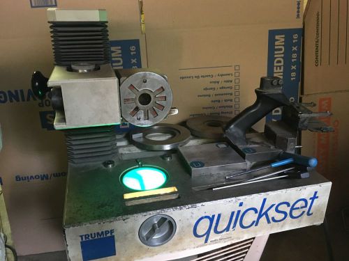 Trumpf Quicket Pre-Setting Punch Press Tool + The Extras- Works