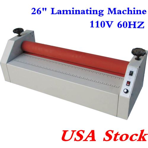 USA Stock!110V 60HZ 26&#034; Small Home eletric Business Card Cold Laminating Machine