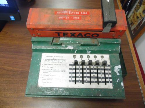 Texaco Farrington Vintage Card Machine