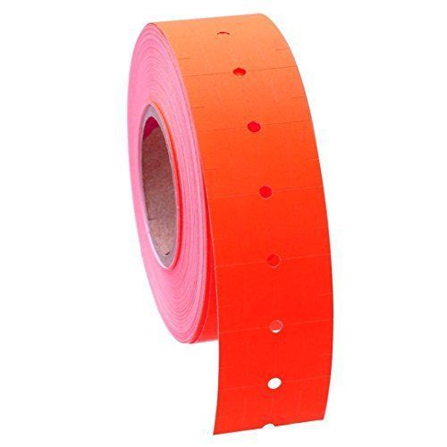 Metronic international 10 rolls 5000 pieces shiny red price label for mx-5500 for sale