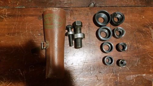 Greenlee #735 Conduit Knock-Out Punch Set, 1/2&#034;, 3/4&#034;, 1&#034;, 1-1/4&#034;