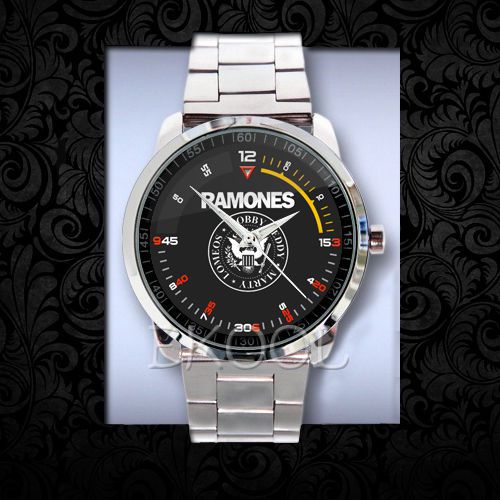 331 Ramones Logo Sport Design On Sport Metal Watch