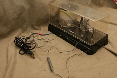 Vintage Taylor Instrument Co Termperature Recorder Printer Lucite Box
