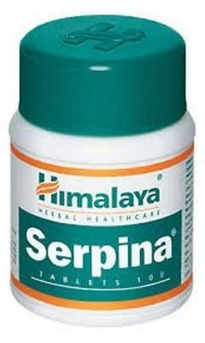 20XSerpina Himalaya Herbal Hypertension Anxiety Restores Blood Pressure Tablets