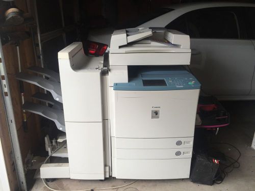 Cannon ImageRunner C3200 Color Copier With Stacking Finisher And Stapler