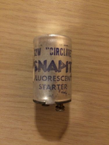 Nos lot of 25 snapit fluorescent starters fs-12  32w for sale
