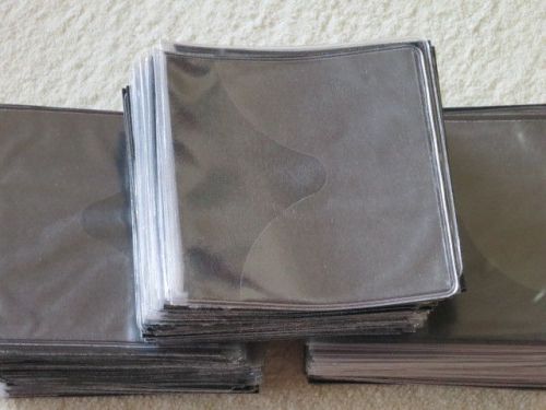 150 Black Viewpak XG CD-DVD Sleeves With Safety-Sleeve
