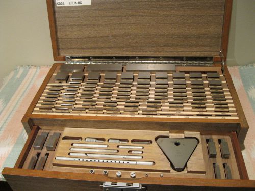 Starrett webber sc88aax square chromium carbide croblox grade 1 w/accessories for sale