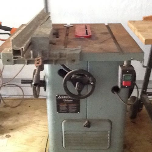 Rockwell Unisaw 10&#034;  3 Hp 3 Phase Delta Unisaw