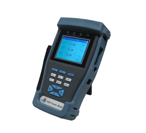 PPM-300C PON Optical Power Meter Optic Fiber Cable Inspection /w Cable Tester