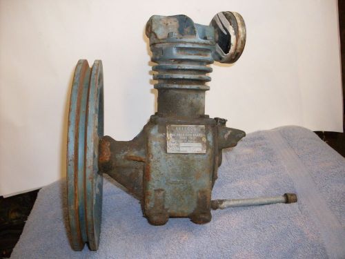 Antique 1950 KELLOGG Air Compressor  Motor  Hit Miss