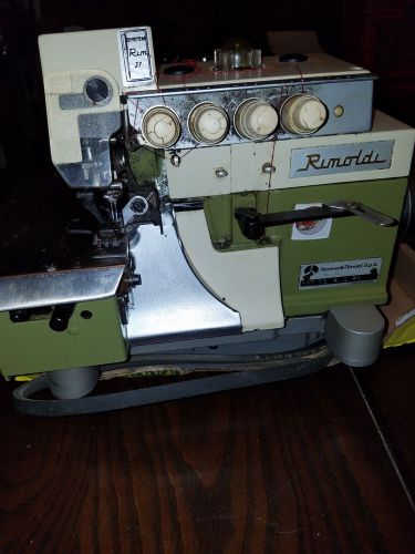 Rockwell Rimoldi 5 thread 2 needle Industrial Sewing Machine
