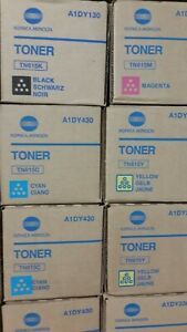 New Konica Minolta toner set C1085  C1100 C6100 digital color press - FREE SHIP