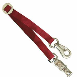 Intrepid International 220368 Trailer Tie for Horse Hauling, Red