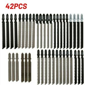 T101BR 10 Types 42pcs For Bosch Jig Saw Jigsaw Blades T101D T111C T118A Wood