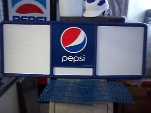L@@K New 4ft Pepsi-Cola Menu Board w/3 sets of letters &amp; numbers!.