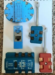 Telephone Line Testars made by Harris, Siemon, Ideal