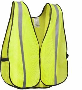XSHIELD XS0008 High Visibility Safety Vest with Silver Stripe ANSI Class 10 pack