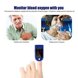 2021 New Oximeter Finger Clip Oximeter Finger Pulse Monitor Oxygen Saturation Mo