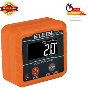 Klein Tools Digital Angle Gauge Level High Visibility Reverse Contrast Display