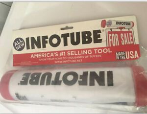 New The InfoTube, Pack of 1, Red, Clear, Black