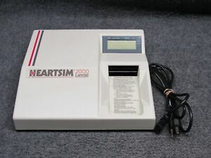 Laerdal Heartsim 2000 Cardiac ECG  Rhythm Simulator ACLS Training Aid with Case