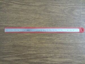 Mitutoyo 182-223 Steel Flexible Rule 12&#034; 1/32, 1/64, 1/10, 1/100 Made in the USA