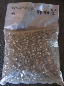 Stainless Steel Screws 4-40 x 1/2&#034; Socket Head with Lock Washer - Qty. 1000