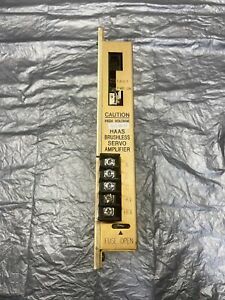 HAAS 30A BRUSHLESS SERVO AMPLIFIER 4015H-H. WARRANTY