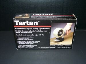 Tartan Pistol Grip Box Sealing Tape Dispenser, Uses 2 Inch-Wide Tape (HB903)