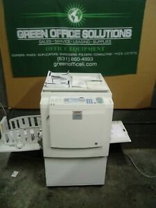 NEW Ricoh Lanier DX3340 LDD120 High Speed Digital Duplicator Stand NICE PRINTS