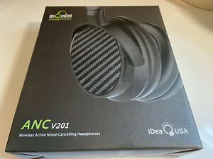 iDea V201 Atomicx Wireless Active Noise Cancelling Headphones - New - Open Box