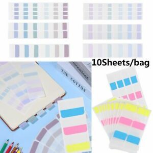 Office Supplies Paster Sticker Label Sticky Notes Index Tabs Memo Pad Tag
